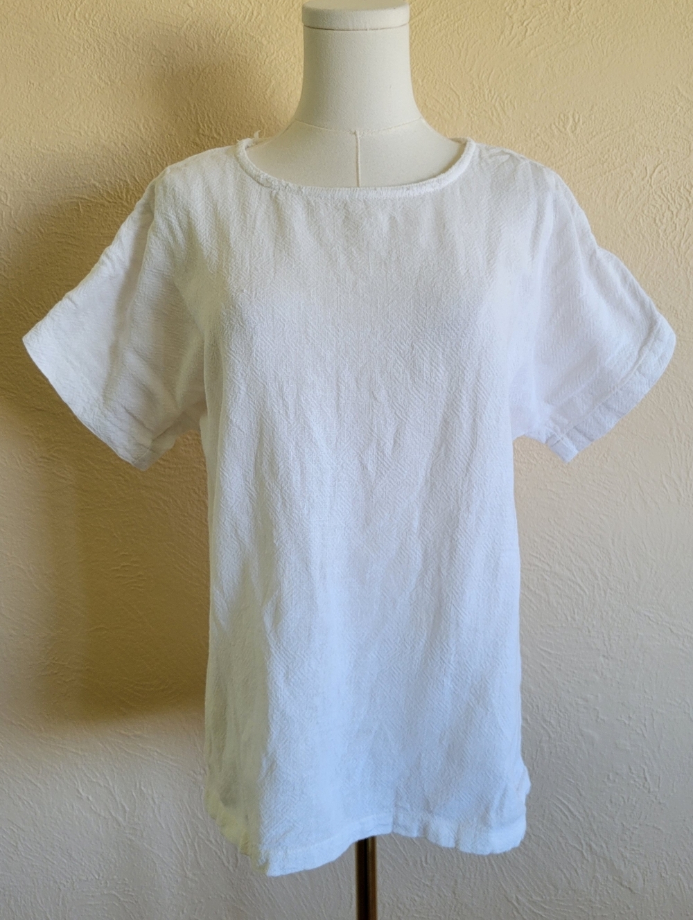 Sangam Imports | Gauze Cotton Short Sleeve Top